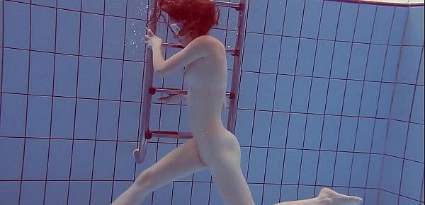  Sexy Libuse underwater in the pool